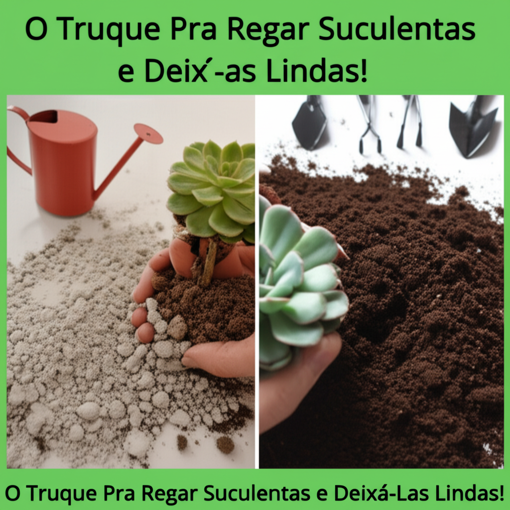 O Truque Pra Regar Suculentas e Deixá-las Lindas! Descubra métodos simples e práticos para cuidar da sua coleção e vê-las prosperar. Crie um ambiente de casa feliz.