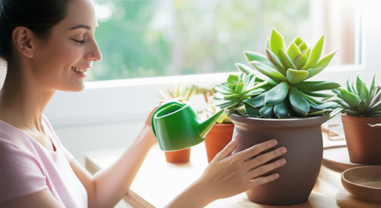 O Truque Pra Regar Suculentas e Deixá-las Lindas!