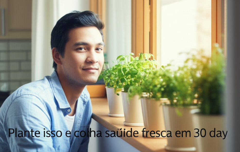 Plante isso e colha saúde fresca em 30 dias: Guia Essencial!