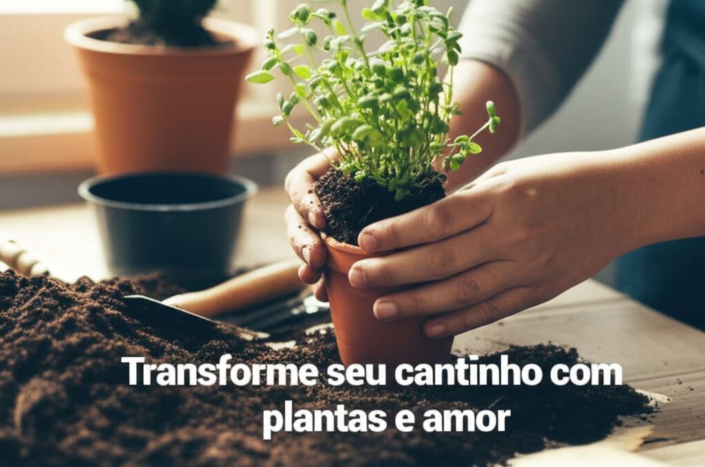 Transforme seu cantinho com plantas e amor!: ideias práticas e inspiradoras para sua casa e jardim. Crie um oásis natural agora!